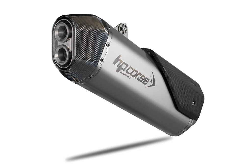 Silenziatore omologato HP Corse SPS Carbon Satin per KTM 1290 SUPER ADVENTURE S/R 2015-2020
