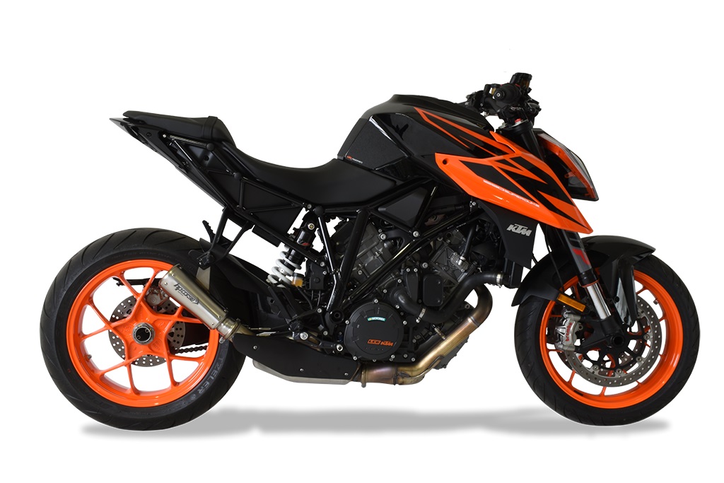 Silenziatore Racing HP Corse GP-07 Satin per KTM 1290 SUPER DUKE R 2017-2019