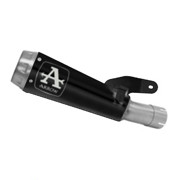 Terminale omologato Arrow Pro-Race Nichrom Dark fondello acciaio per SUZUKI GSX-S 1000 GX 2025-2026